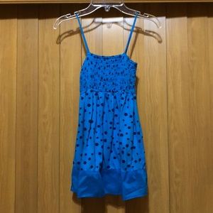 Splendid Blue Polka Dot Tank Top - Size XS